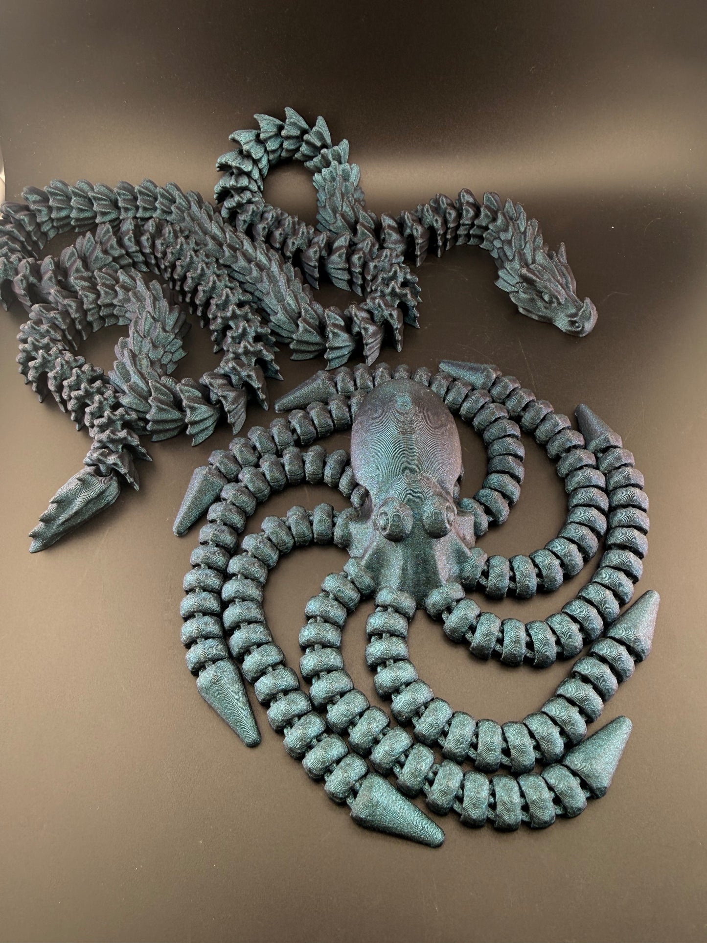 3D Printed Articulated Dragon