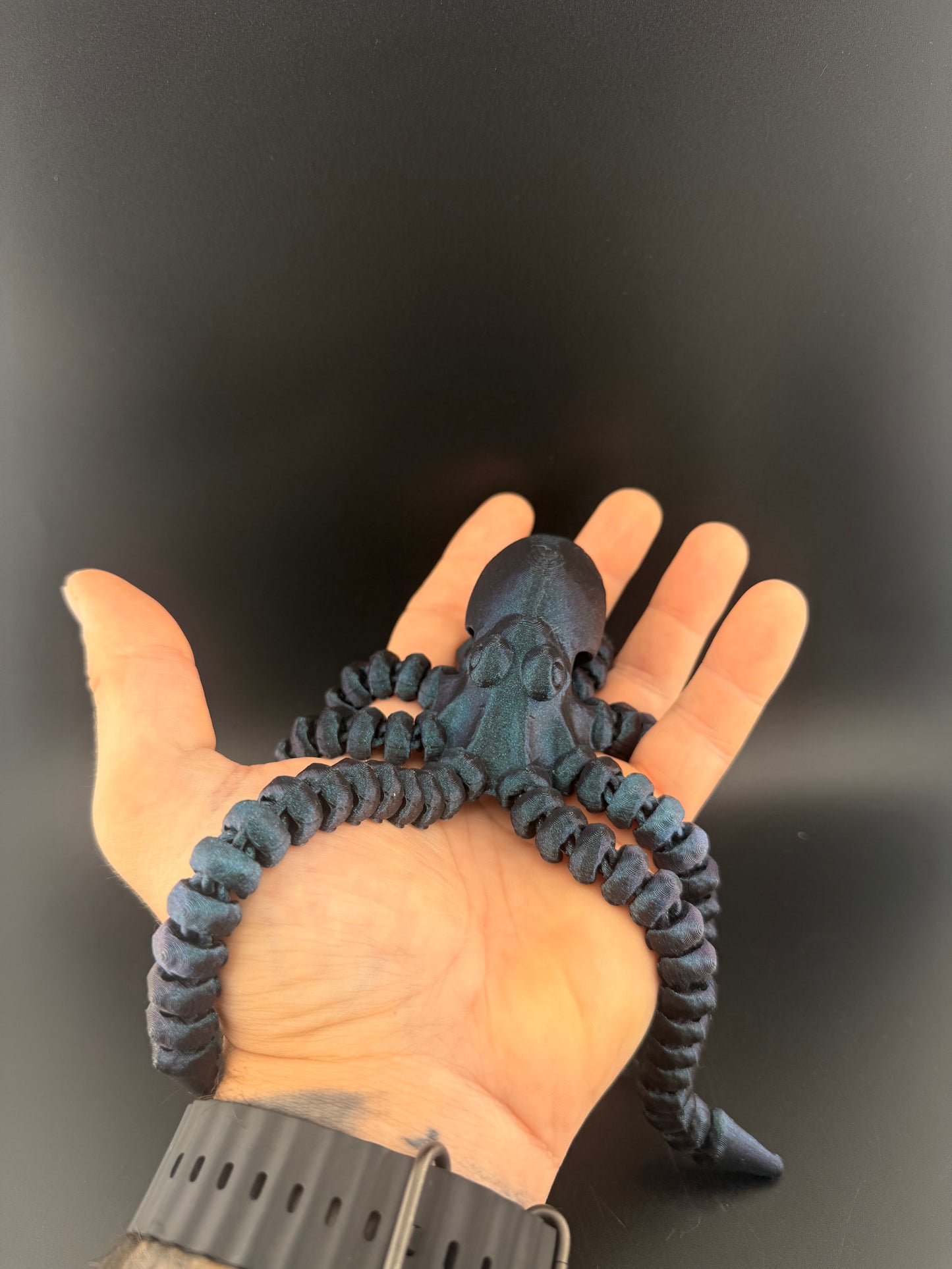 3D Printed Articulated Octupus