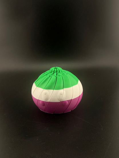 3D Printed Bao Dumpling Fidget
