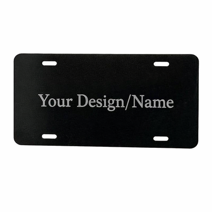 Custom Engraved License Plates